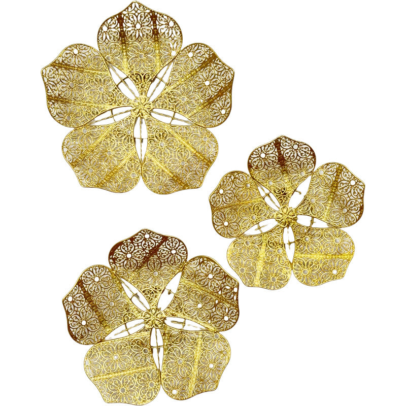 Decorative Floral Wall Art Sculpture Kalsten