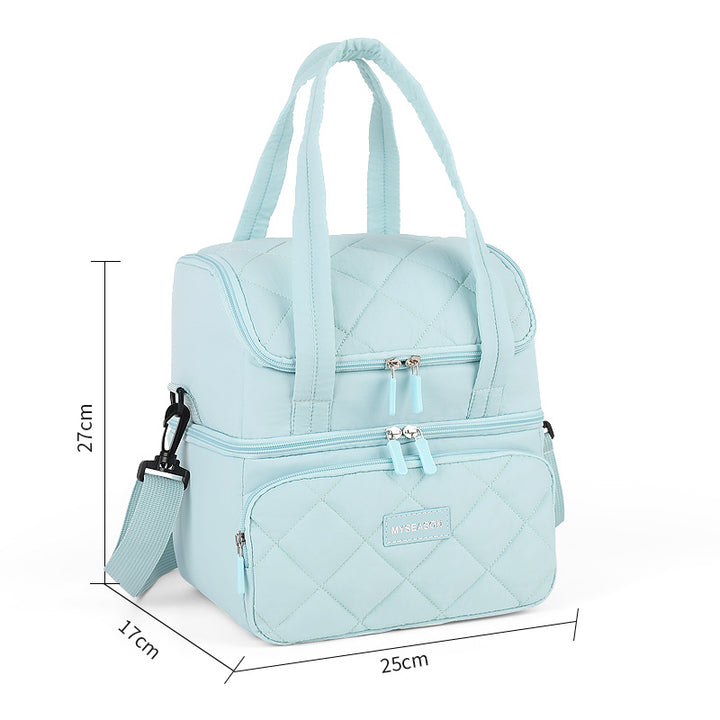 Quilted Insulated Lunch Carrier Kalsten