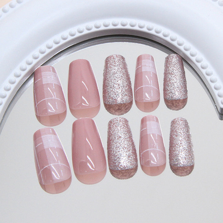 Elegant Press-On Nail Design Kalsten