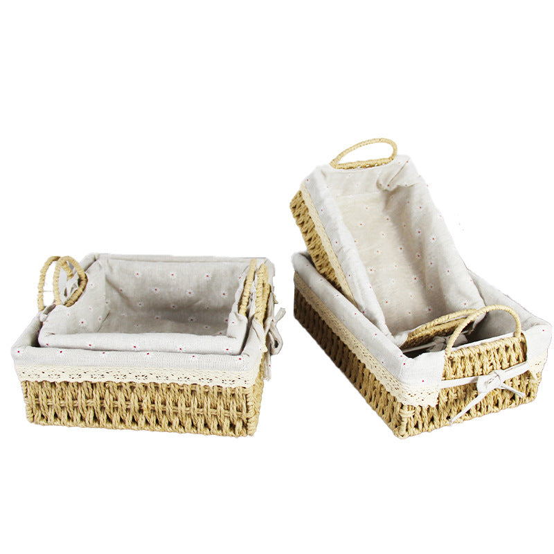 Handcrafted Woven Storage Basket Kalsten