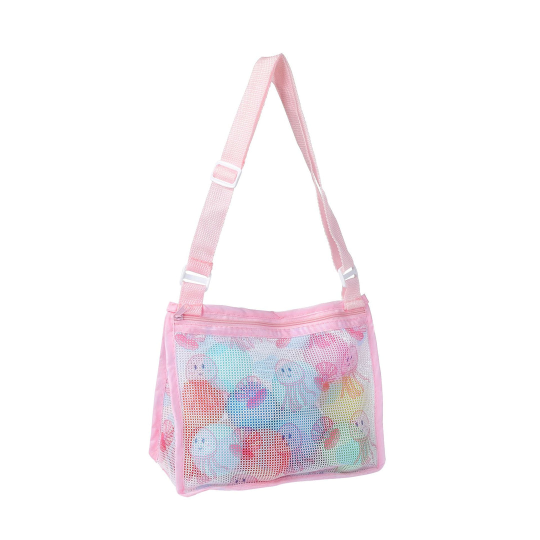Mesh Beach Bag with Practical Zipper Kalsten