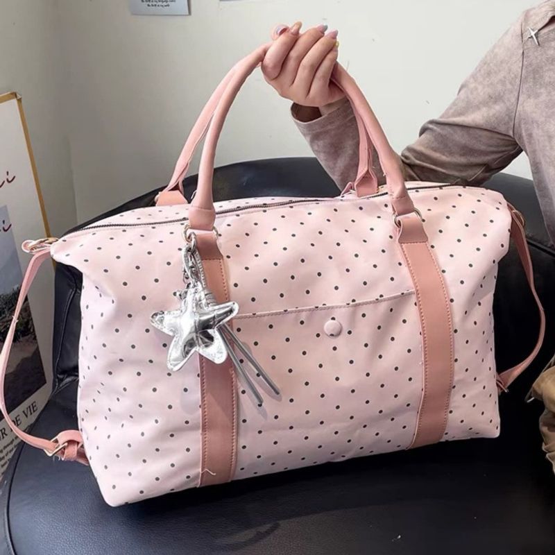 Women's Polka Dot Travel Duffel Bag Kalsten