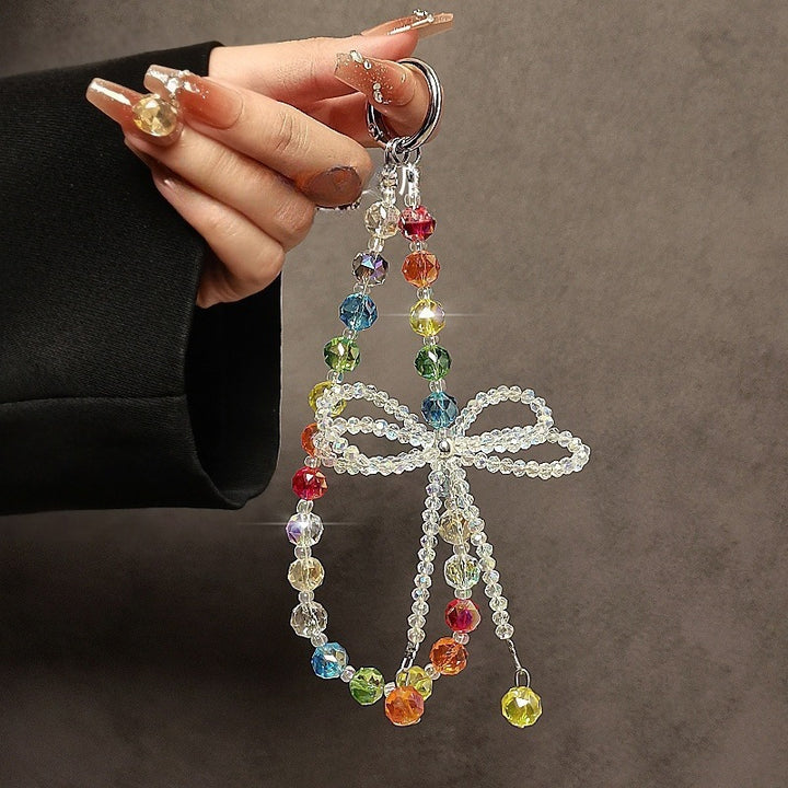 Colorful Beaded Charm Keychain Kalsten
