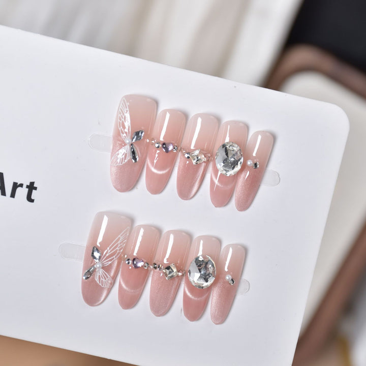 Decorative Animal Print Press-On Nail Set Kalsten