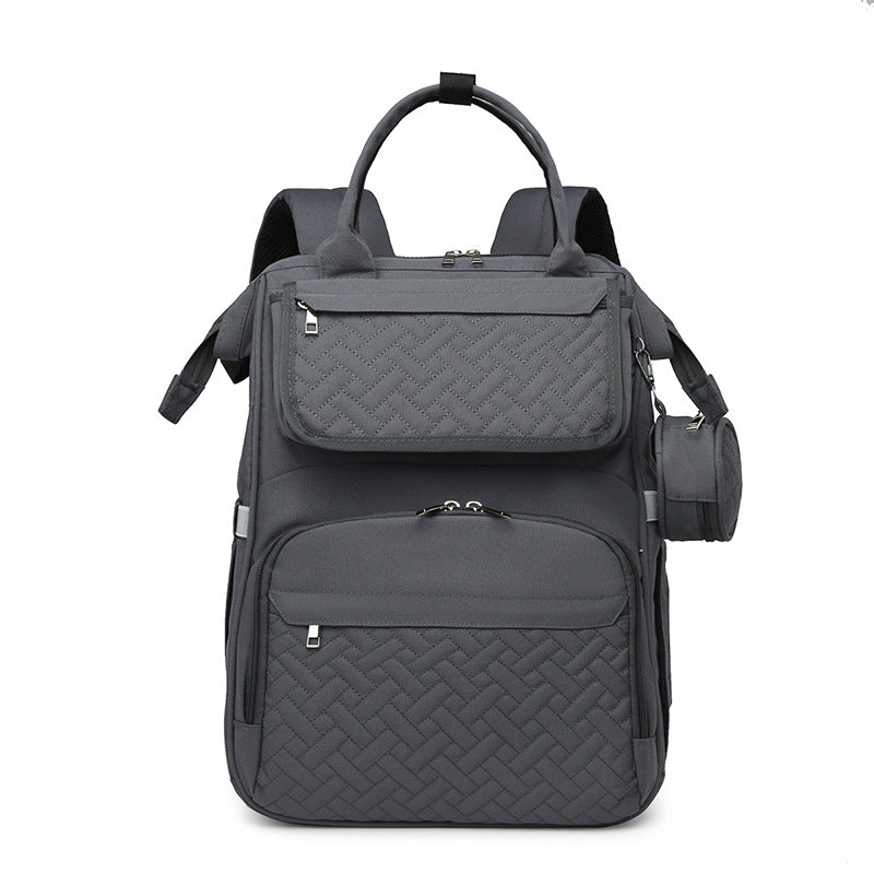 Multi-Functional Quilted Travel Backpack Kalsten