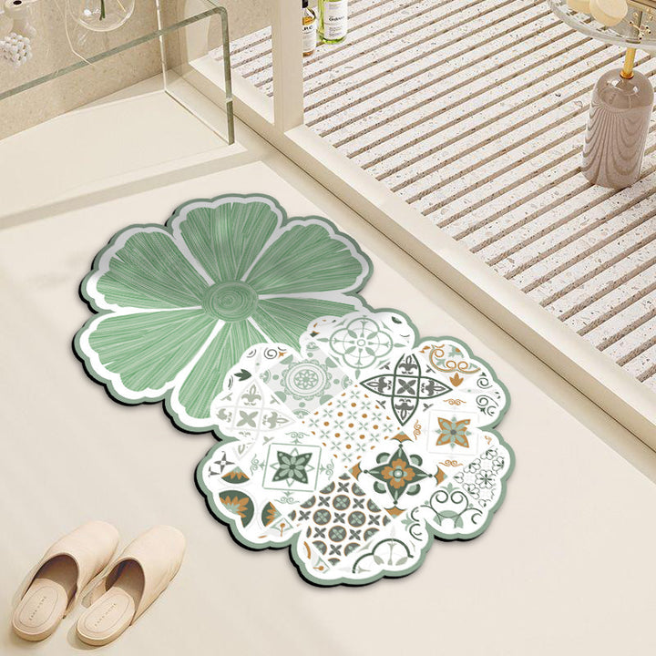 Decorative Cloud-Shaped Bath Mat Kalsten