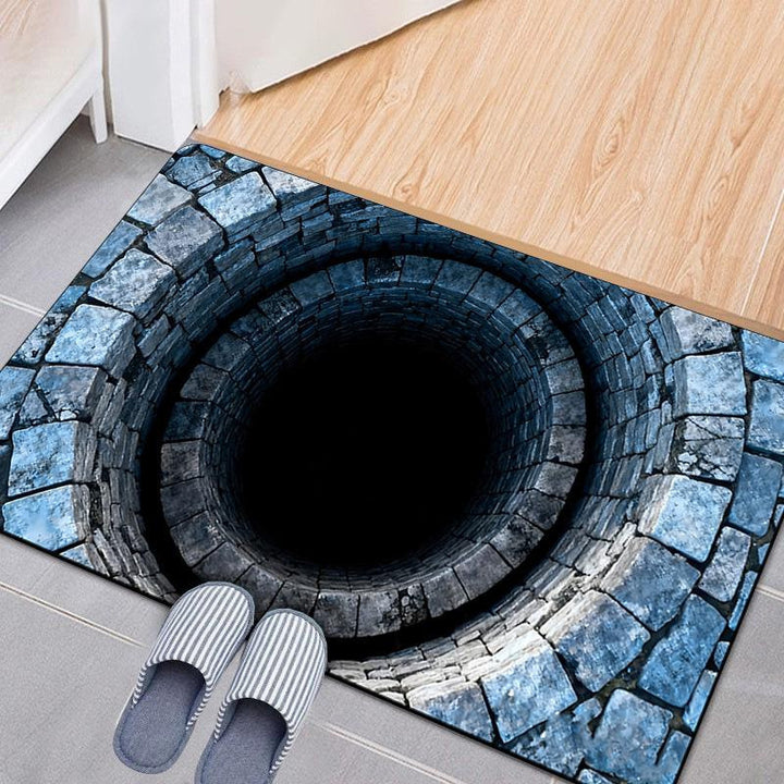 3D Optical Illusion Area Mat