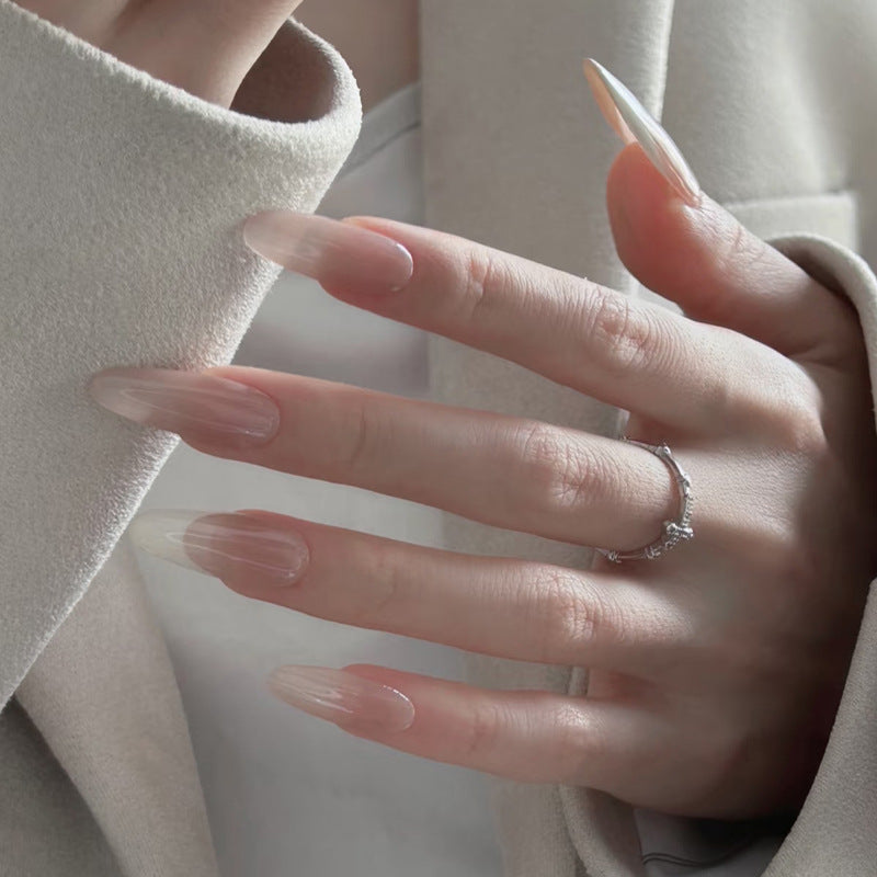 Elegant Long Almond-Shaped Press-On Nails Kalsten 1789388780