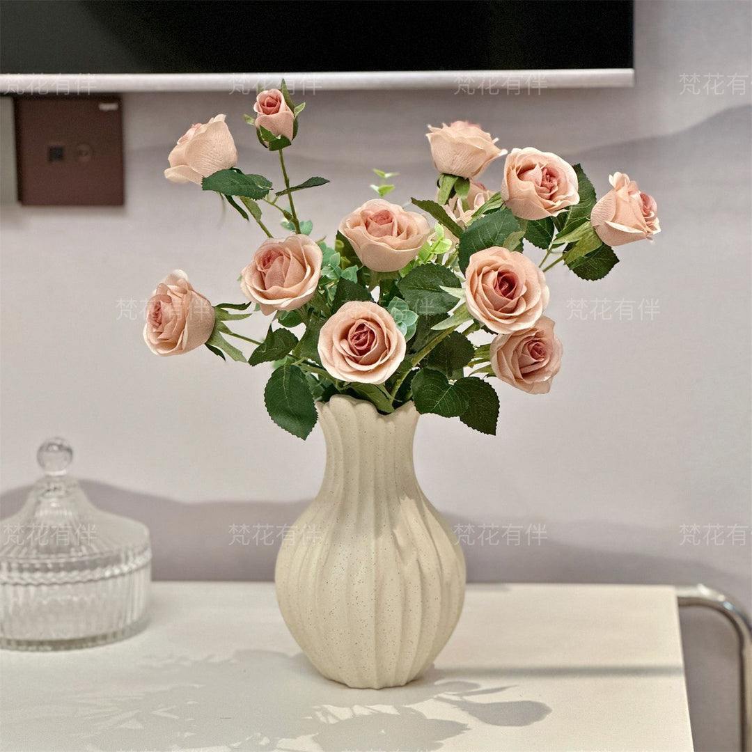 Realistic Artificial Rose Arrangement