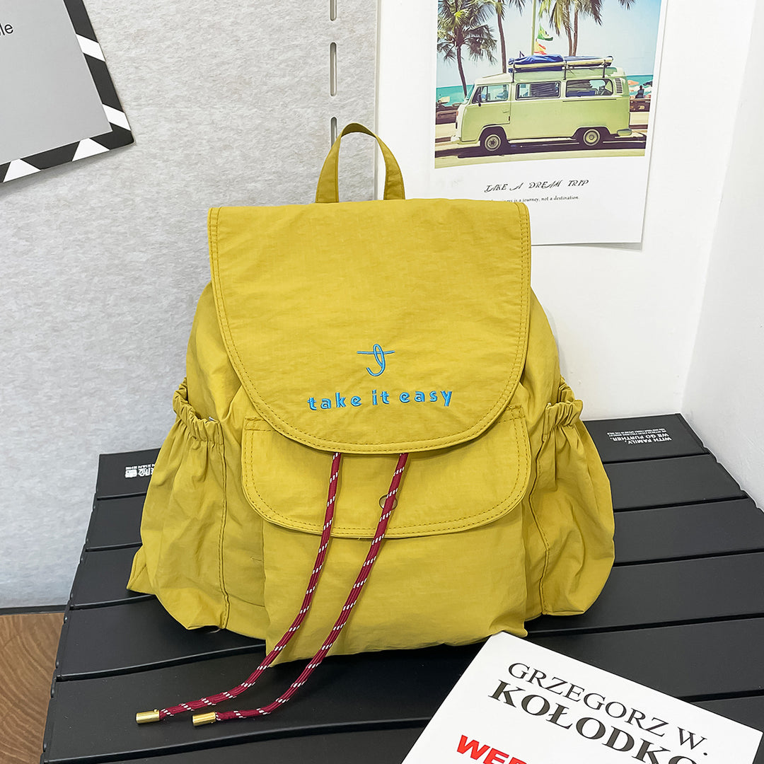 Casual Drawstring Closure Backpack Kalsten