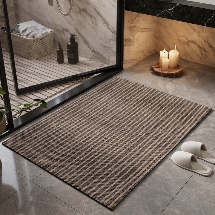 Natural Fiber Bath Mat Kalsten