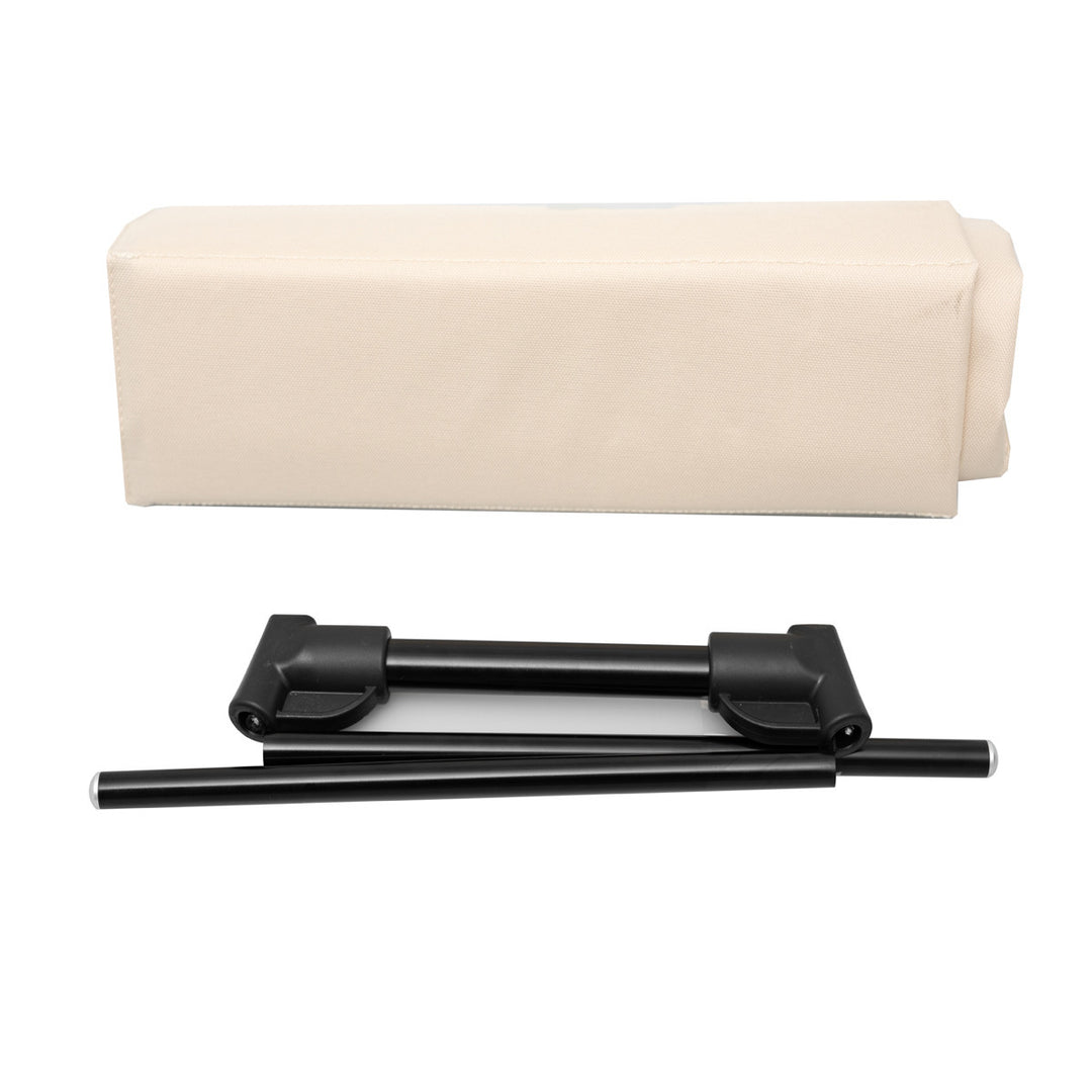 Foldable Outdoor Seat with Adjustable Backrest Kalsten