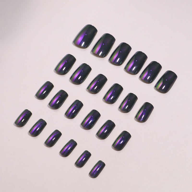 Glossy Gradient Press-On Nails Kalsten