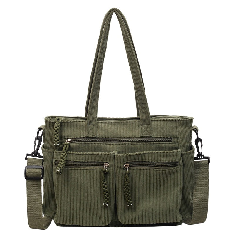 Stylish Multi-Pocket Tote Bag Kalsten