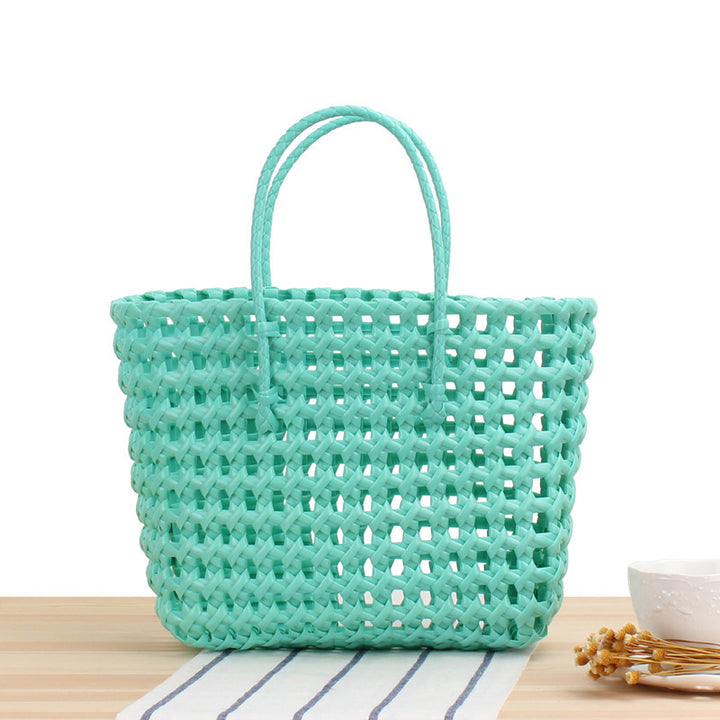 Flexible Tote Bag Made of Handcrafted Woven Material Kalsten