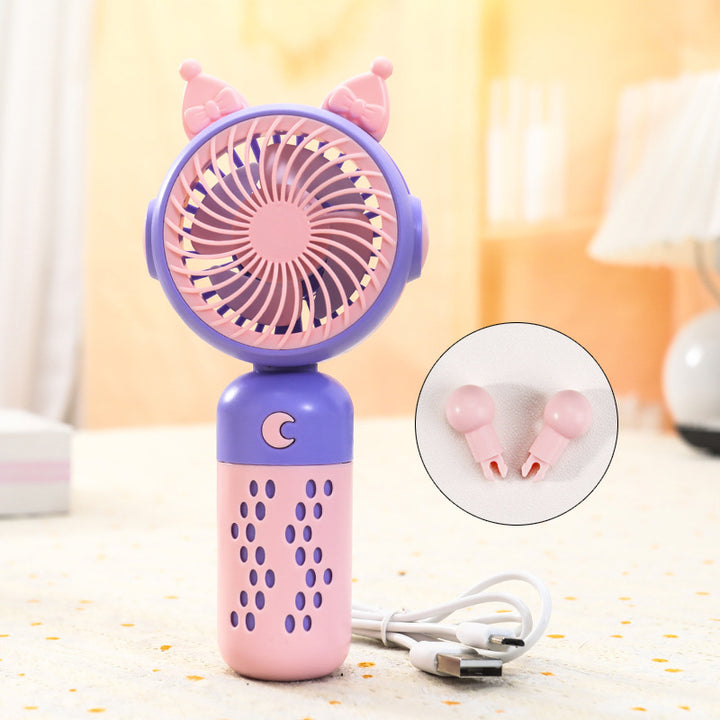 Women's Portable Mini Fan with Cat Ears Kalsten