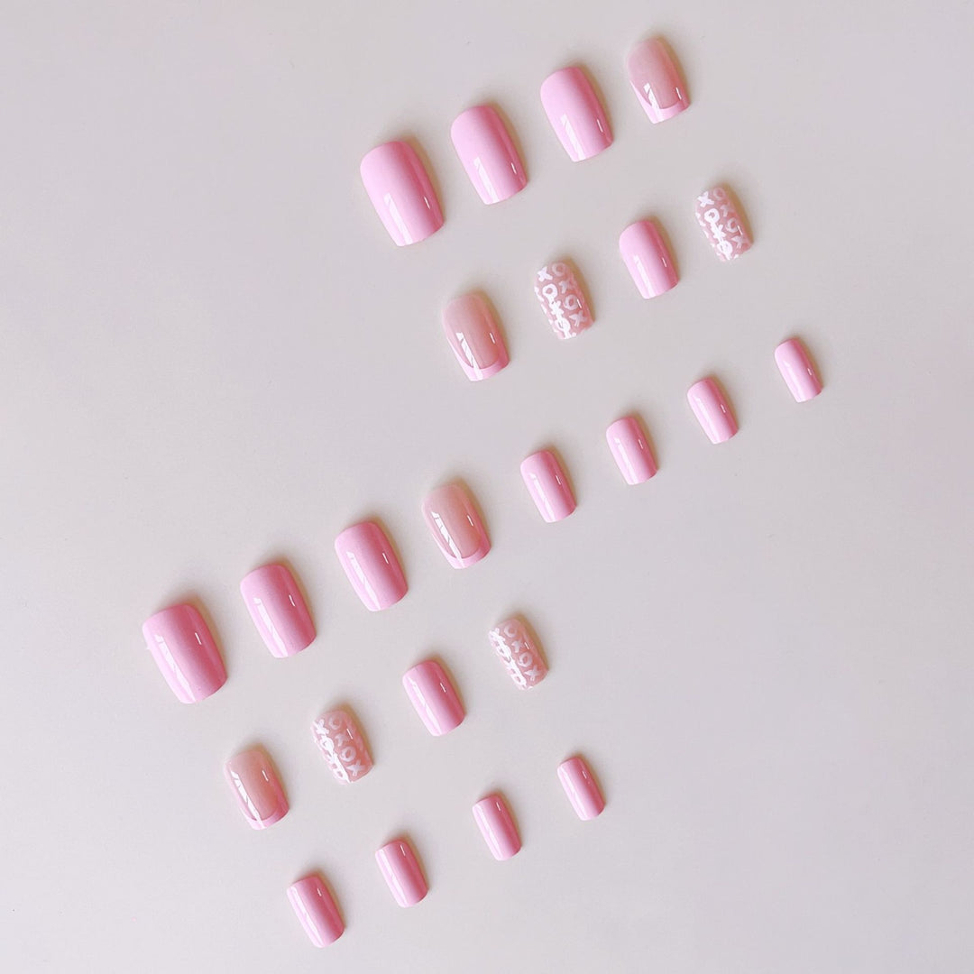 Premium Artificial Nail Set with Design Kalsten