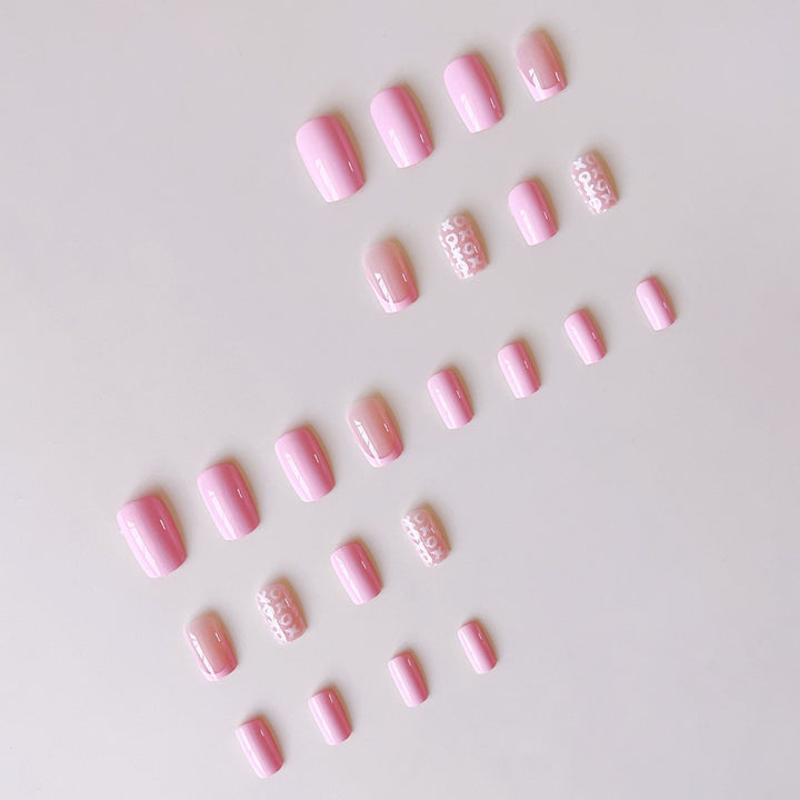 Premium Artificial Nail Set with Design Kalsten