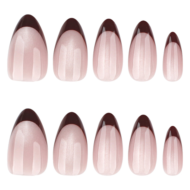 Elegant Acrylic Nails with Modern Ombre Design Kalsten