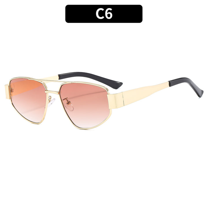 Modern Angular Shield Sunglasses