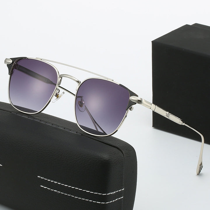 Women's fashion half-frame glasses Kalsten