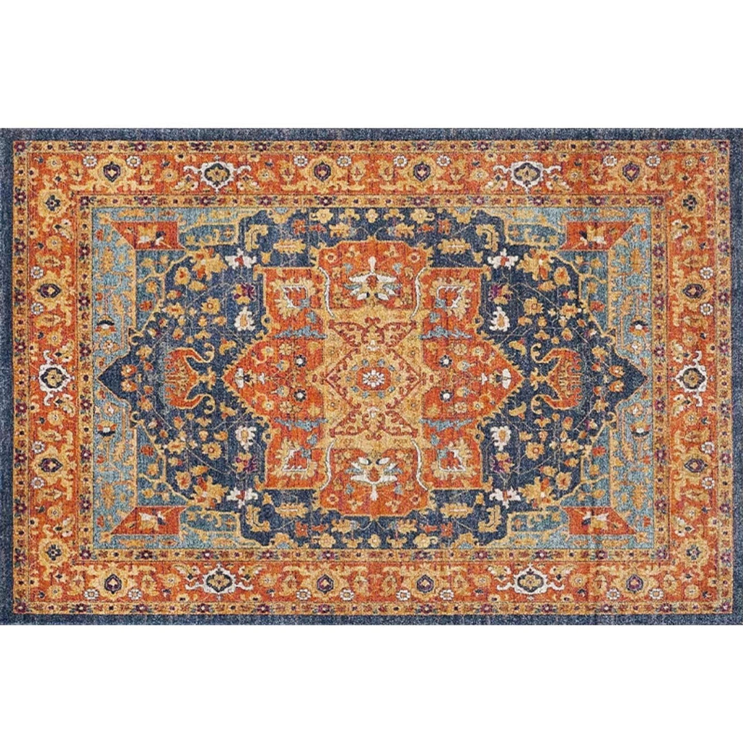 Vintage-Inspired Oriental Area Rug