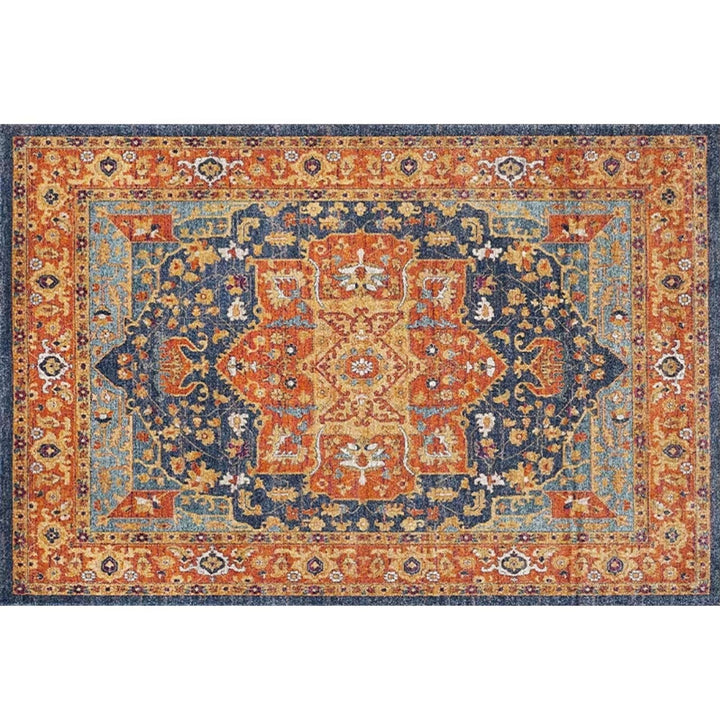 Vintage-Inspired Oriental Area Rug