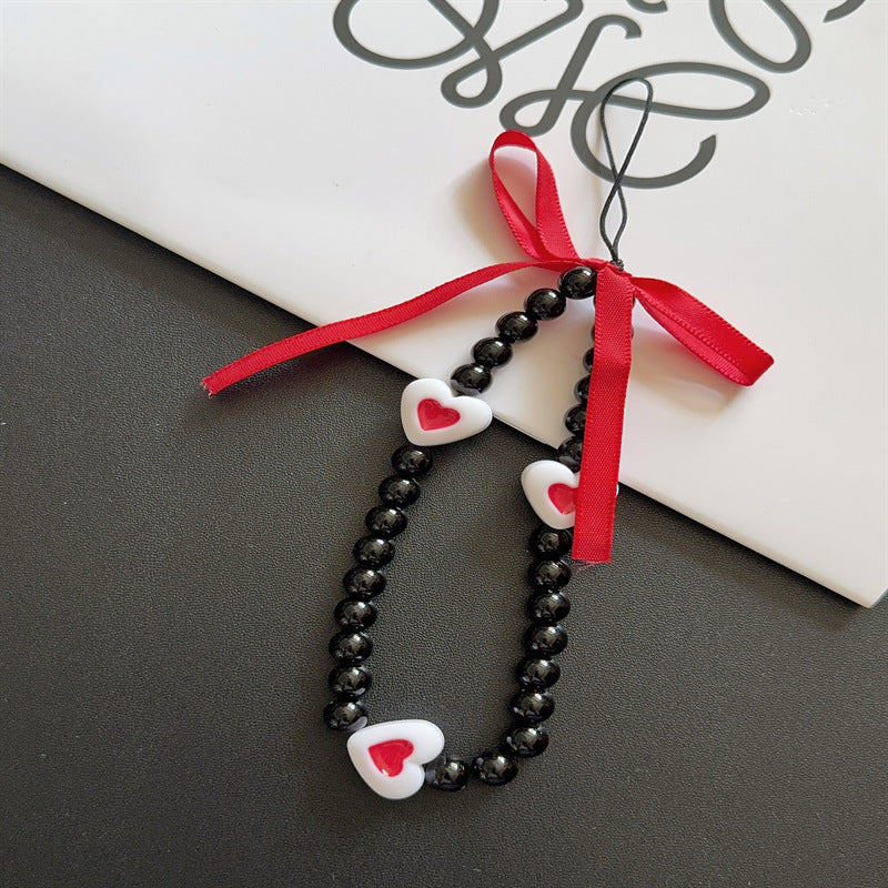 Heart-Themed Beaded Accessory Kalsten