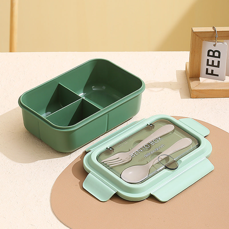 Airtight Bento Lunch Box with Removable Divider