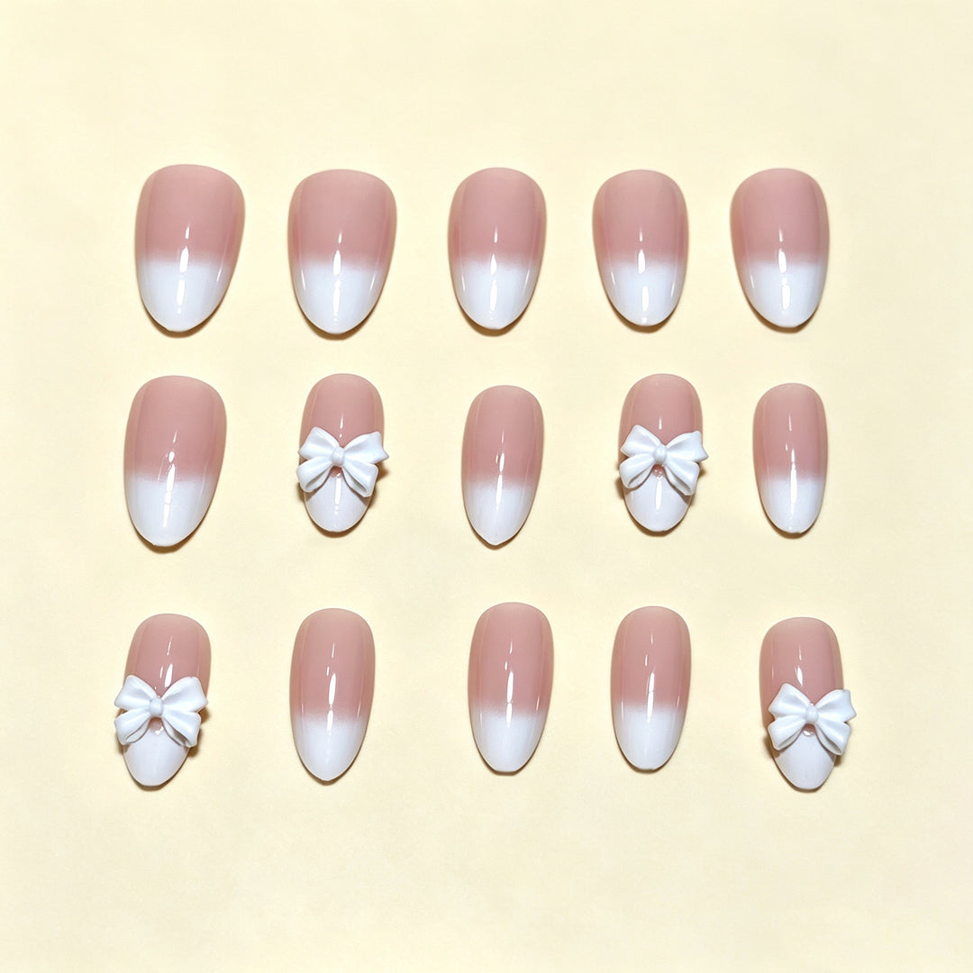 Elegant French Tip Press-On Nail Collection Kalsten