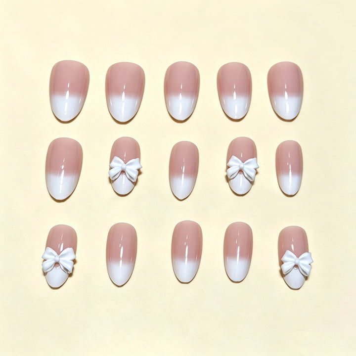 Elegant French Tip Press-On Nail Collection Kalsten