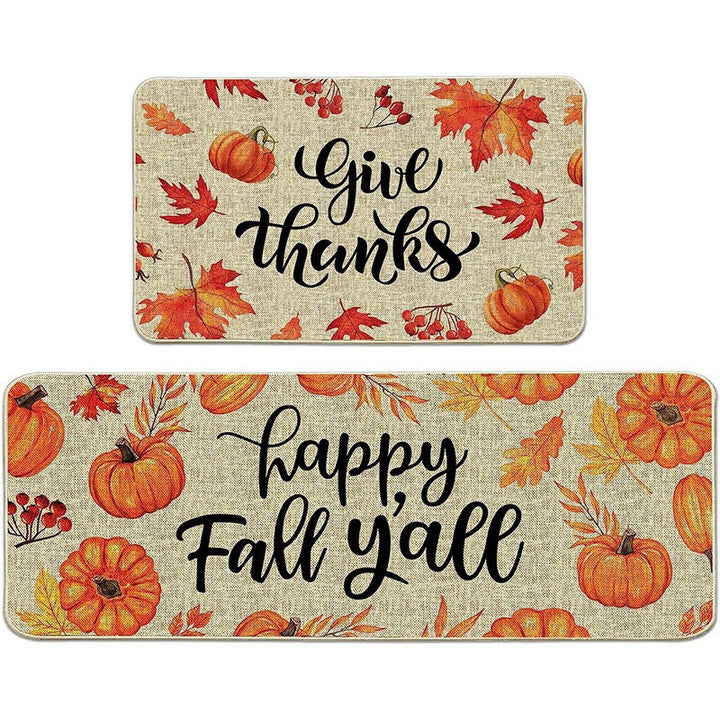 Halloween Themed Kitchen Mat Set
