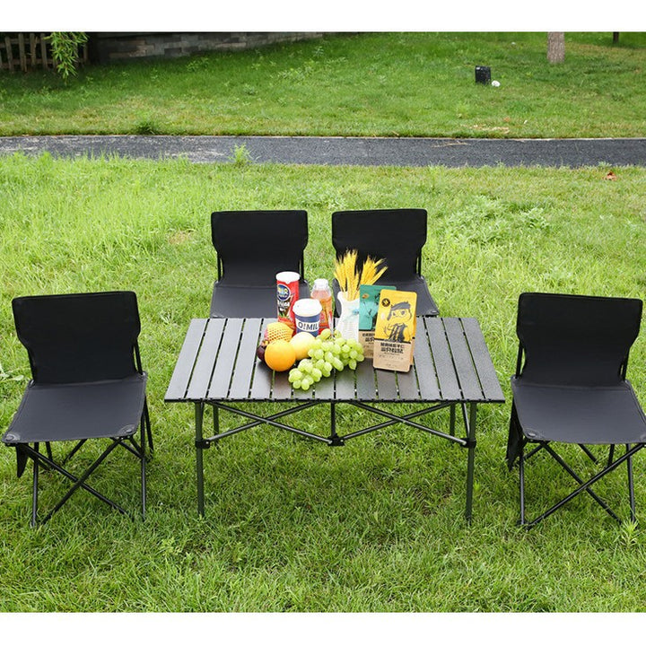 Folding Chair With Ergonomic Backrest Kalsten