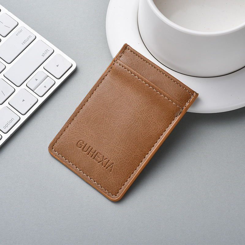 Sleek Leather Card Holder Kalsten
