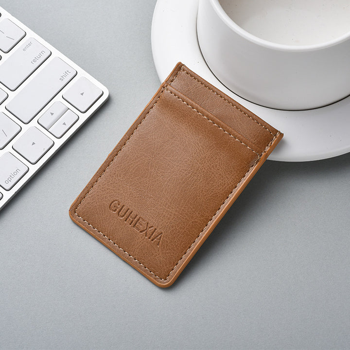 Sleek Leather Card Holder Kalsten