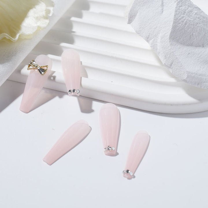 Premium Glamorous Press-On Nail Extension Set Kalsten