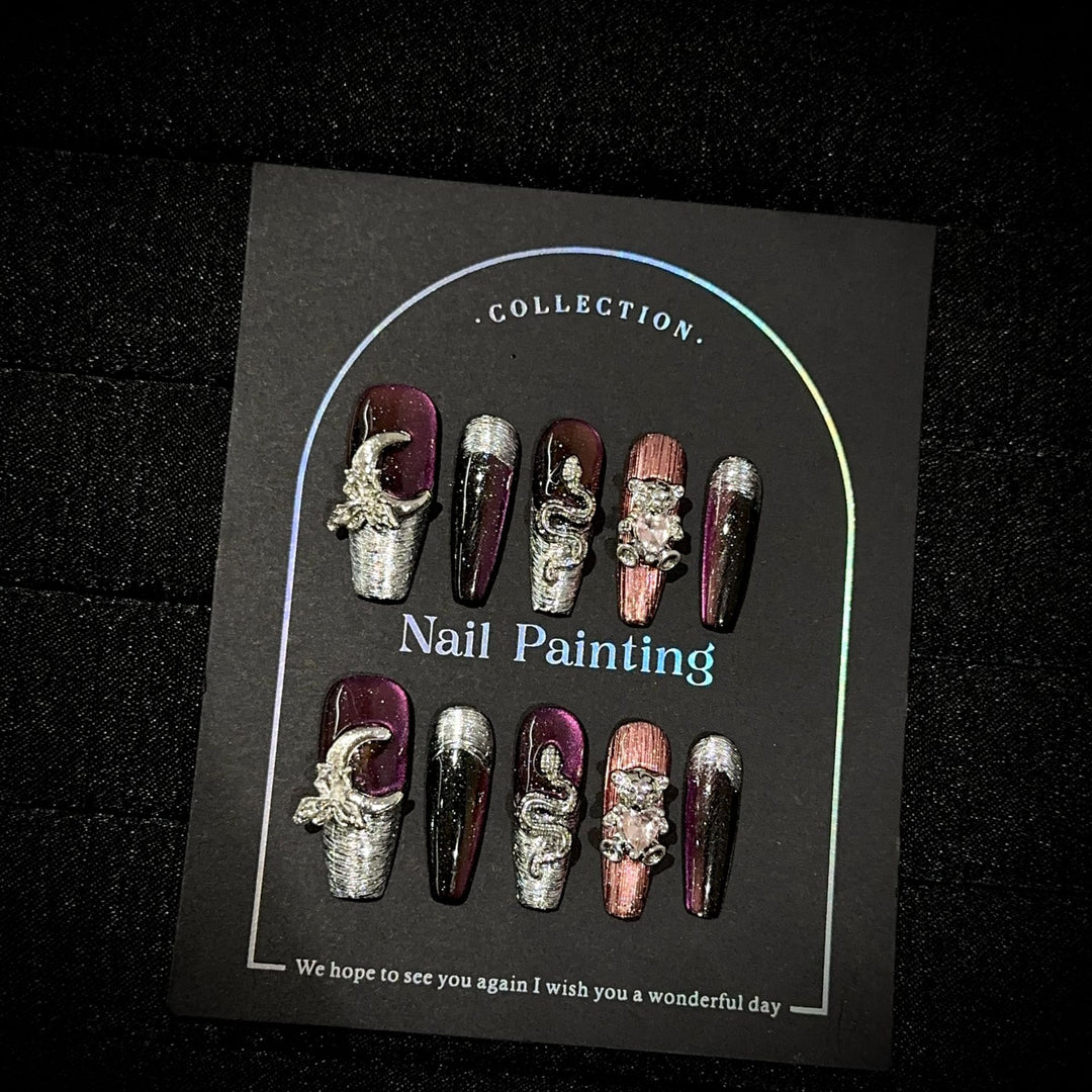 Artistic Press-On Nail Collection