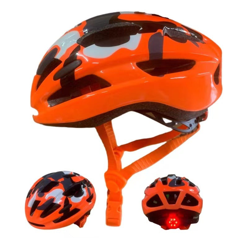 High-Visibility Cycling Helmet with LED Light Kalsten