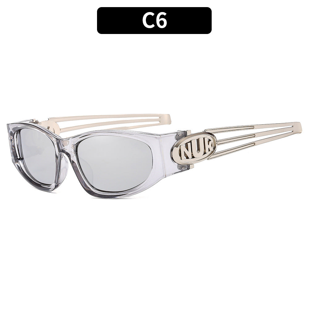 Sporty Cat-Eye Sunglasses