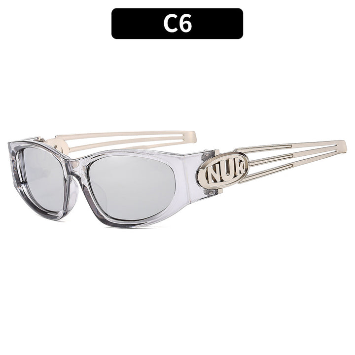 Sporty Cat-Eye Sunglasses