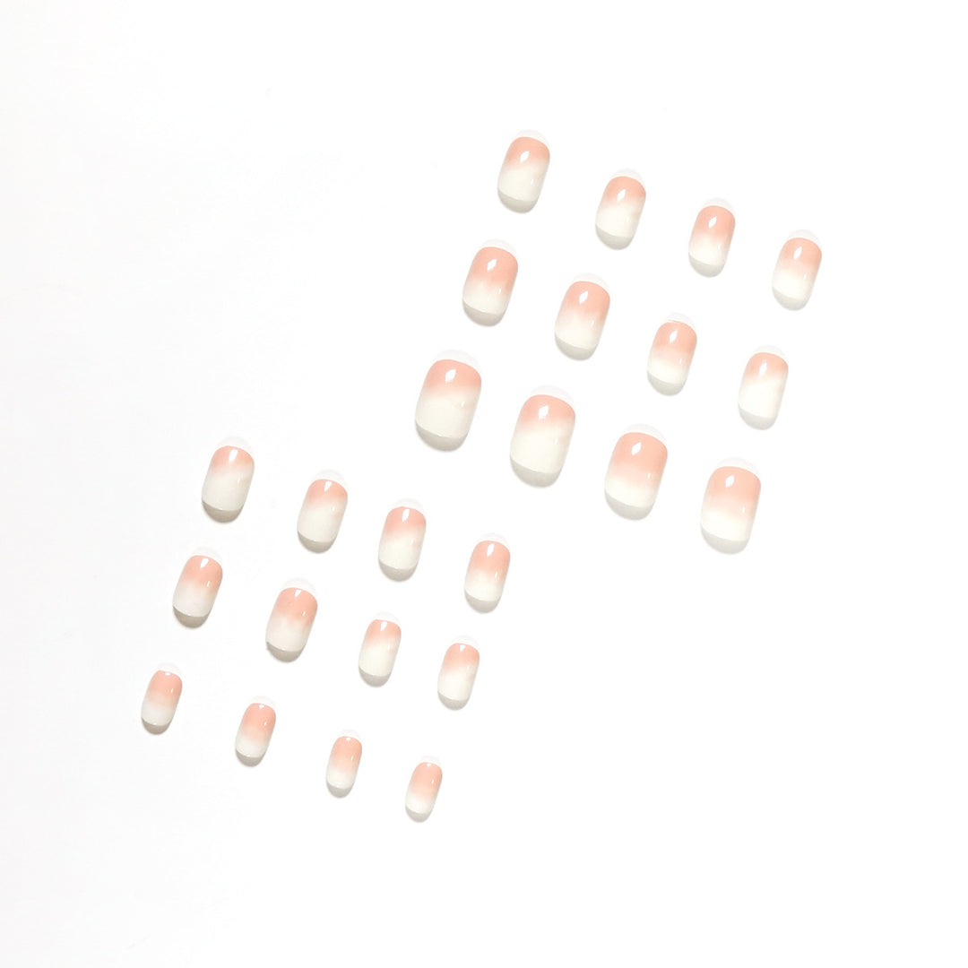 Elegant Nail Extensions in Modern Ombre Style Kalsten