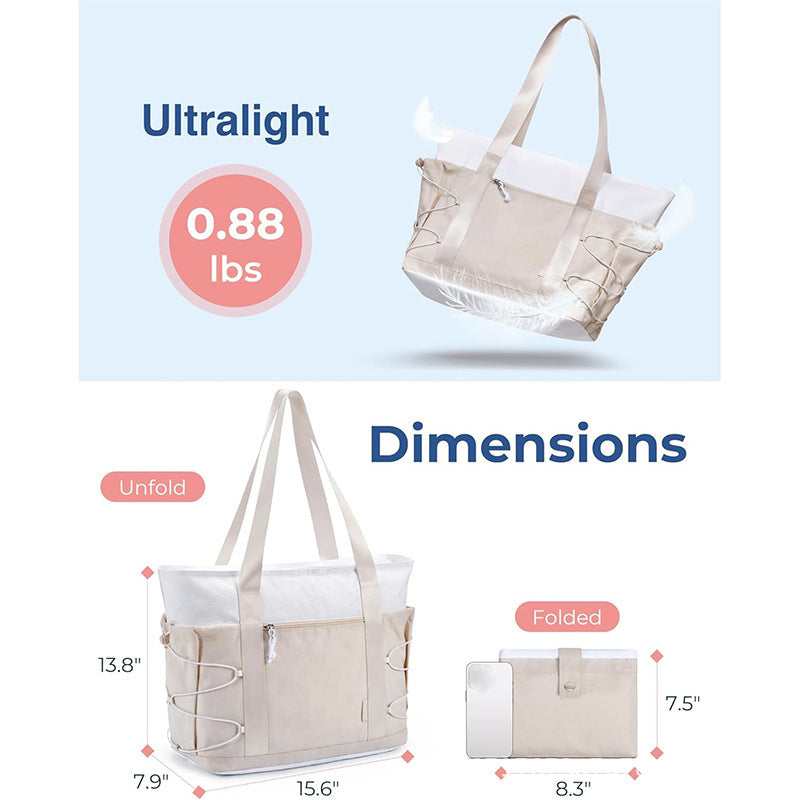 Multifunctional shopping bag with insulated compartments Kalsten