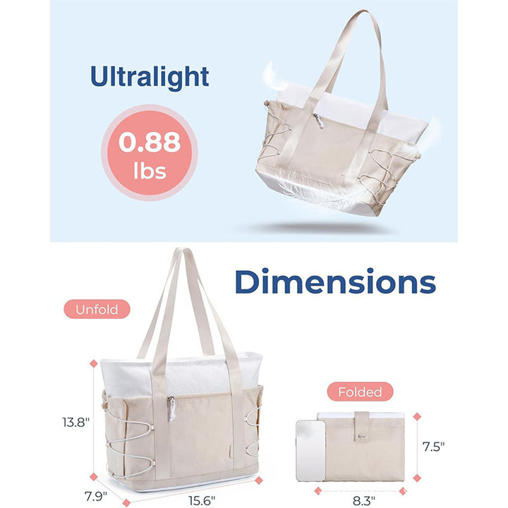 Multifunctional shopping bag with insulated compartments Kalsten