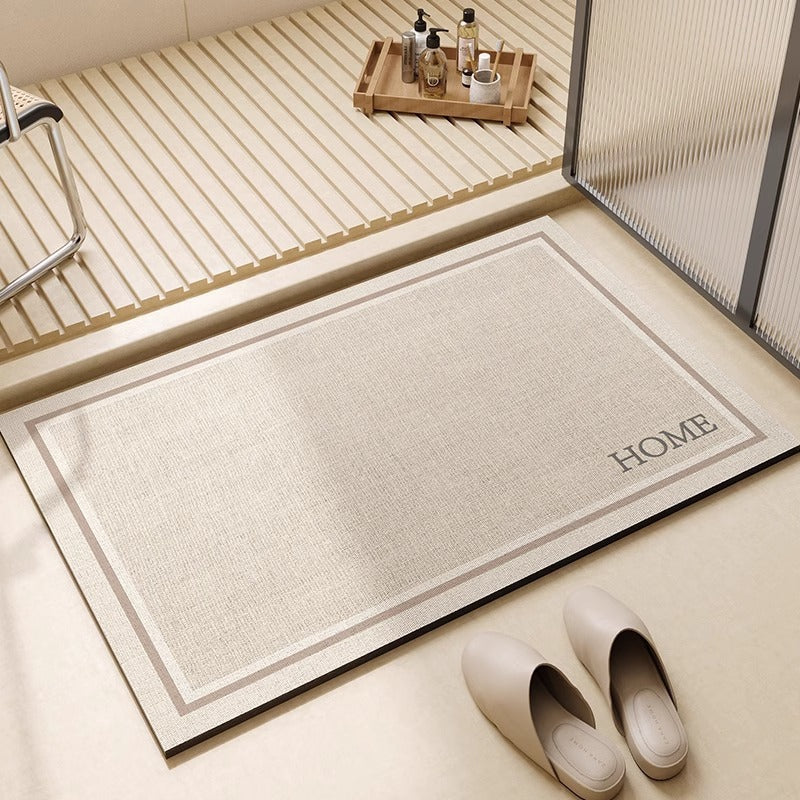 Artistic Cat-Themed Bath Mat Kalsten
