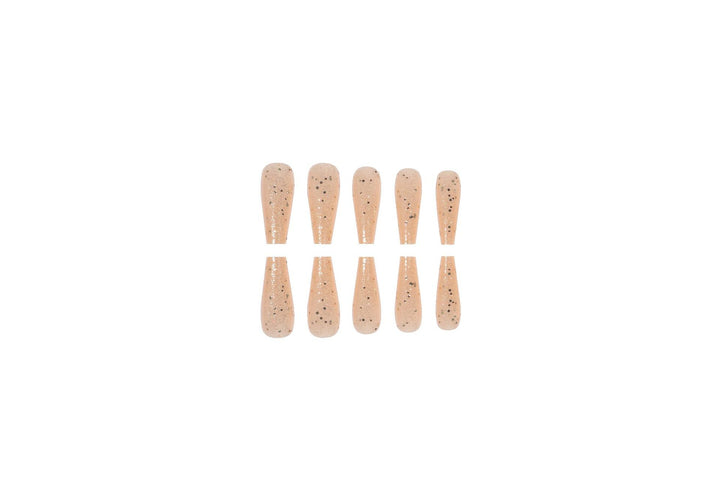 Glittering Long Stiletto Nail Extensions Kalsten