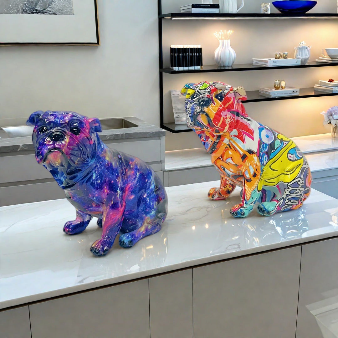 Artistic Bulldog Figurine Kalsten
