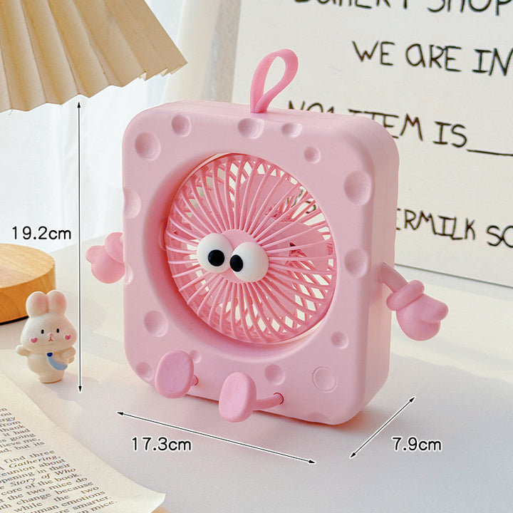 Unisex Portable Mini Personal Fan in Cute Animal Design Kalsten