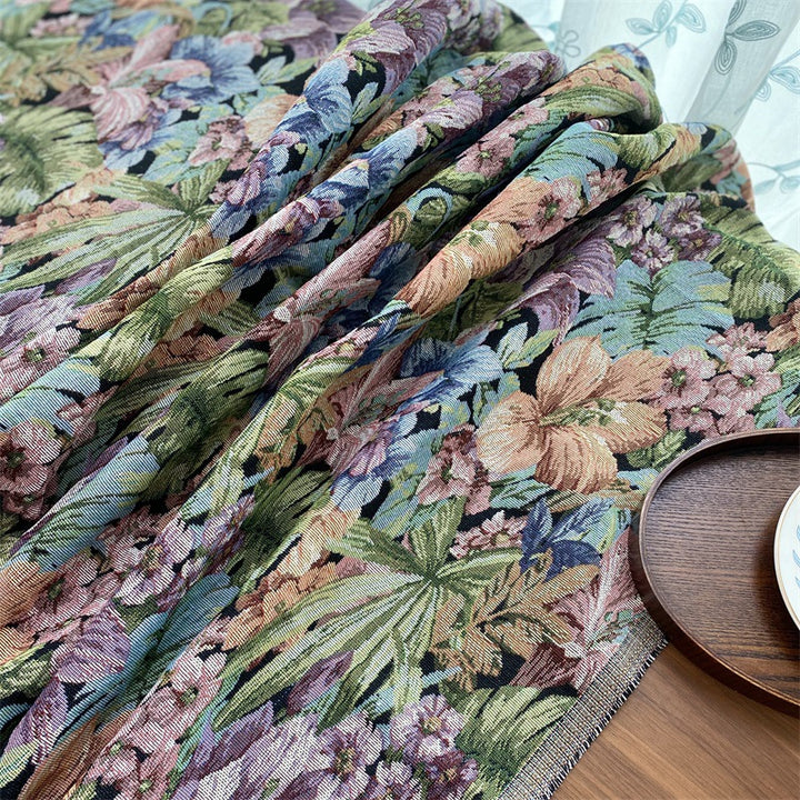Decorative Floral Tapestry