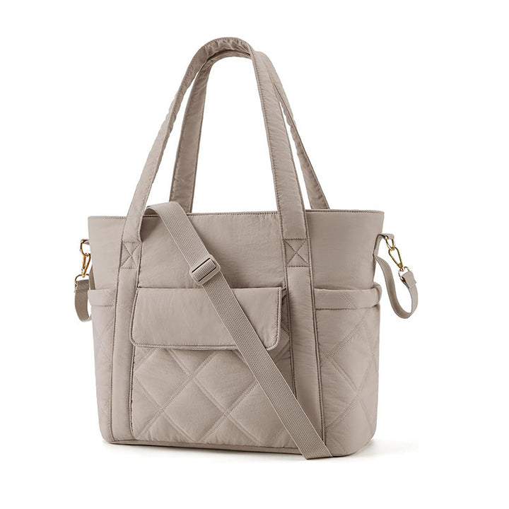 Elegant Quilted Tote Bag Kalsten