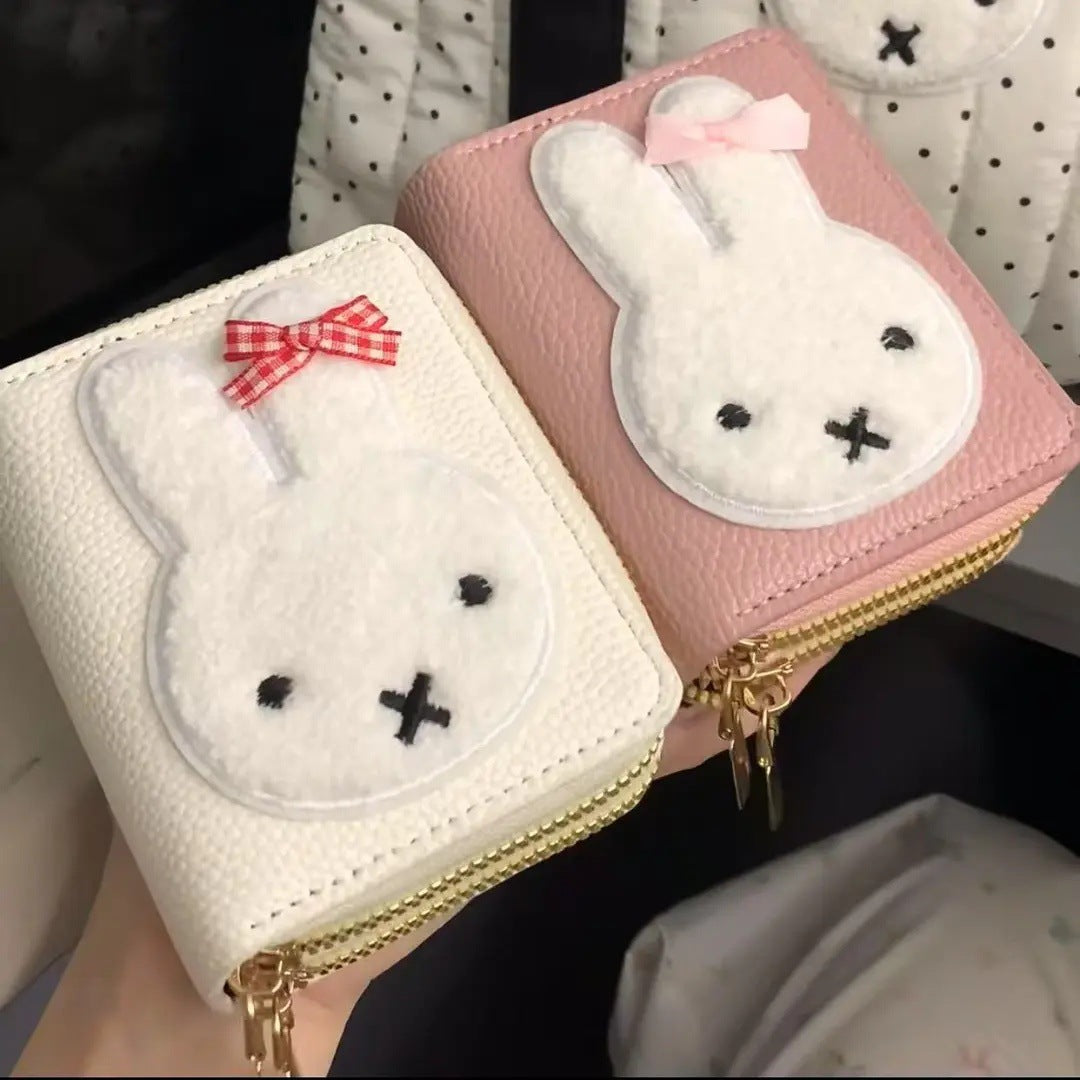 Cute Animal-Themed Zip Wallet